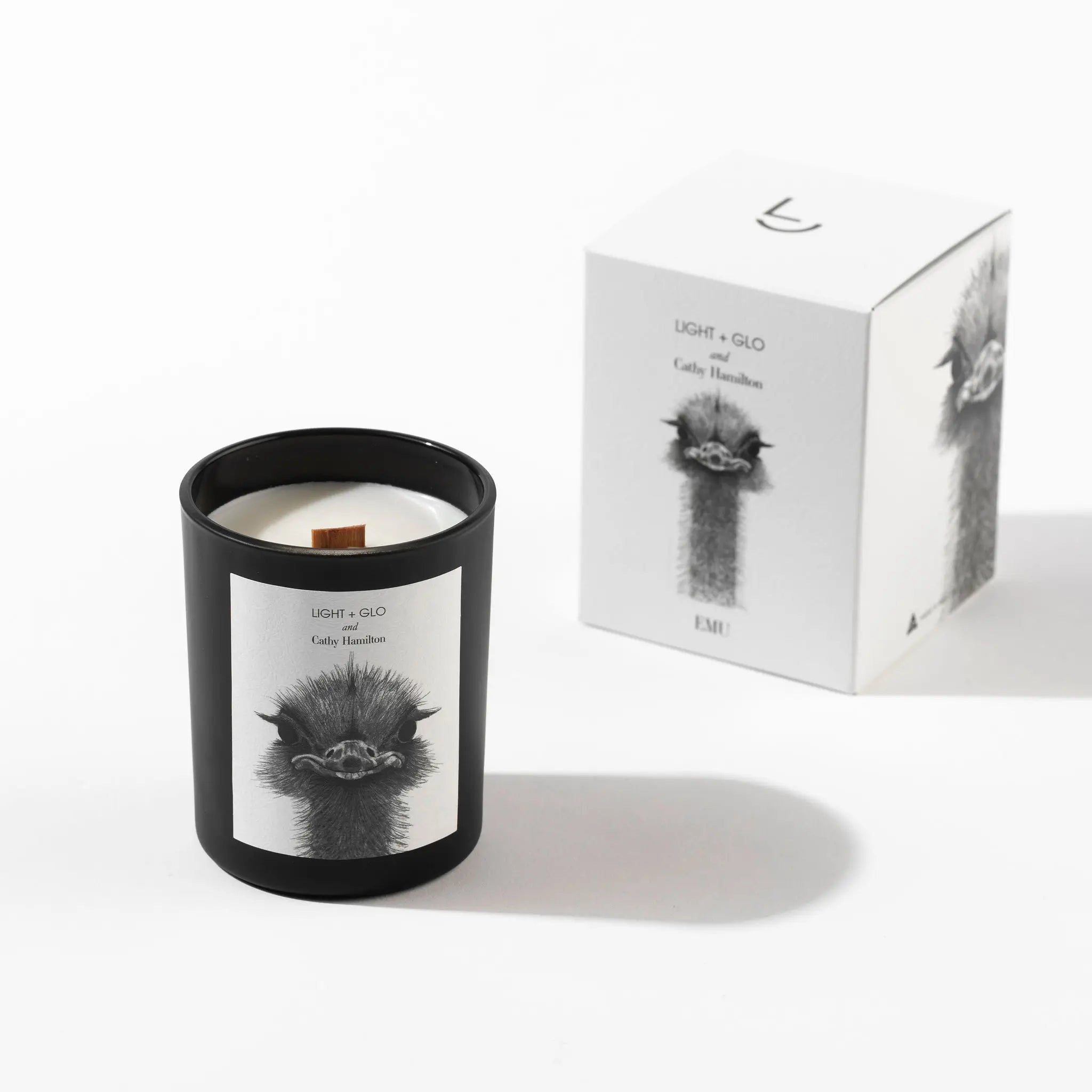 Cathy Hamilton - Medium 230g Candle - Emu