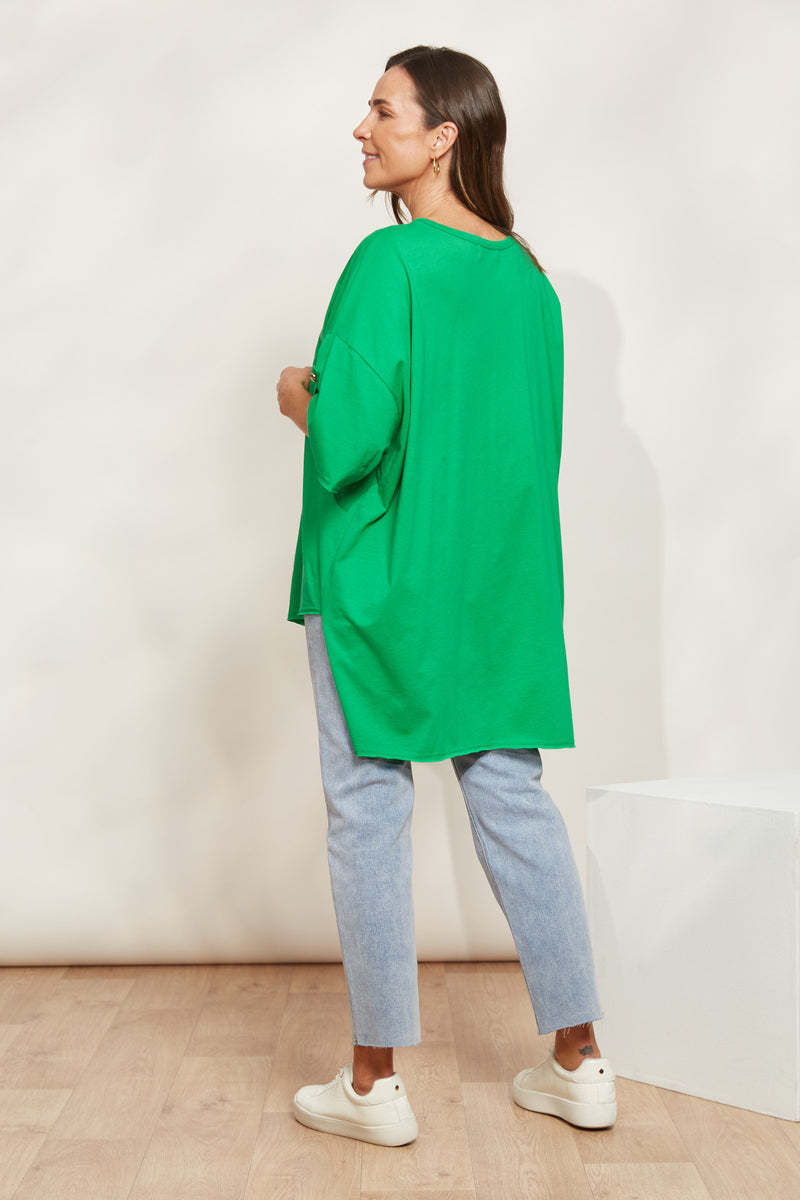 Verano Tshirt -Emerald /eb&ive