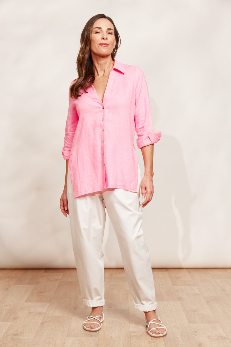 Sojourn Shirt - Pink  eb&ive