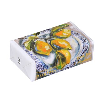 Amanda Brooks Art Series Basil Lime & Mandarin Soap