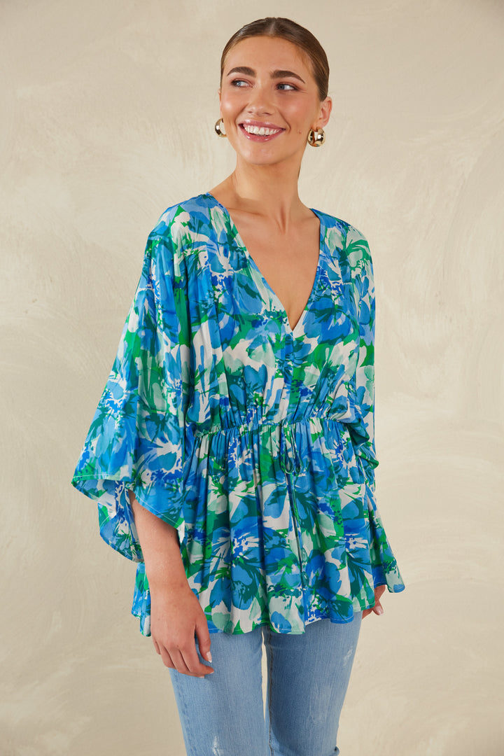 Lipari Tie Top  Verde / HAVEN