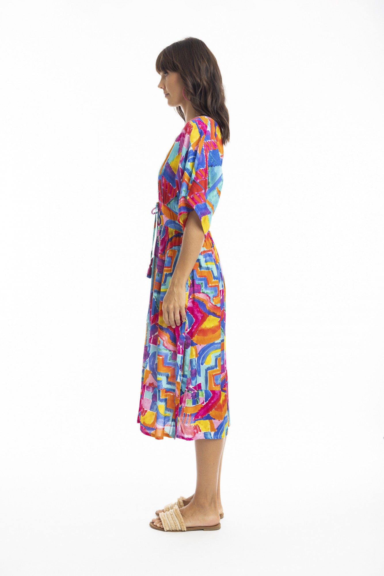 Frida Midi Tie Dress