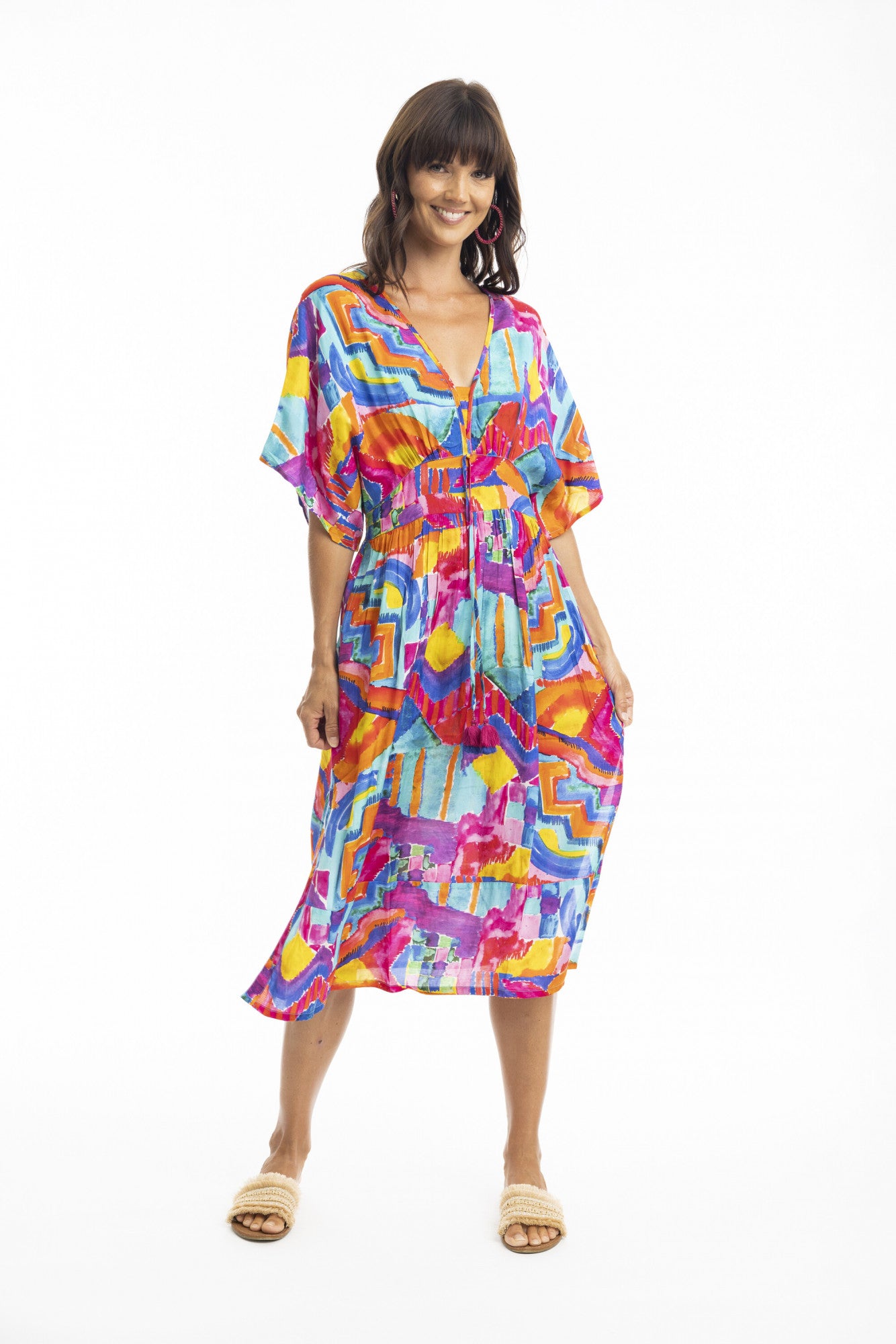 Frida Midi Tie Dress