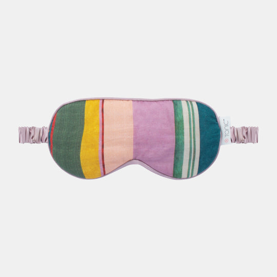 Eye Mask - Liberty gelato stripe