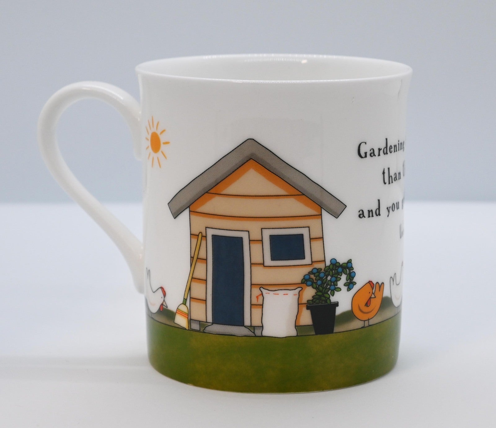 red tractor designs Garden Therapy Mug