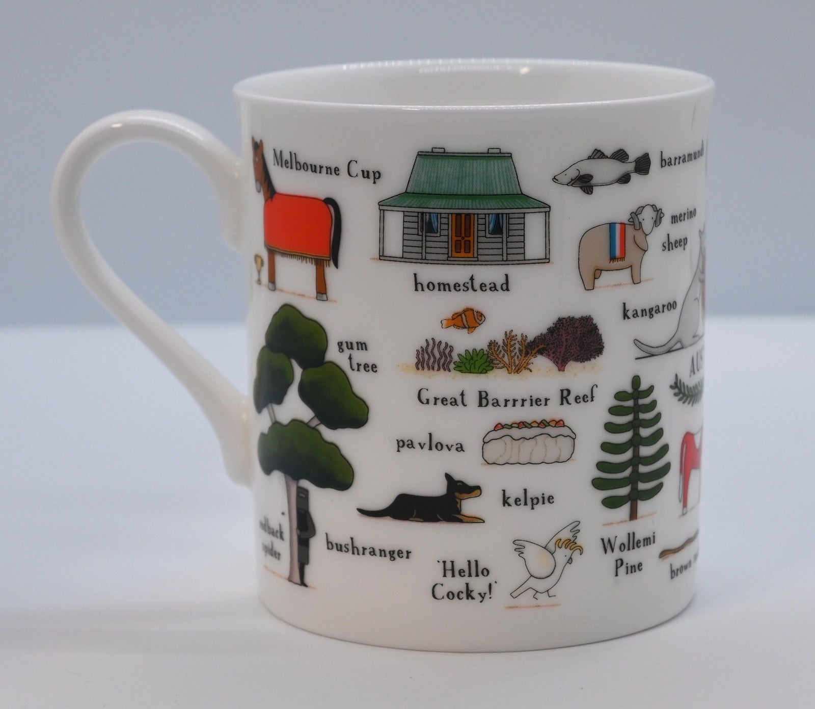 red tractor designs - This is Australia Mug