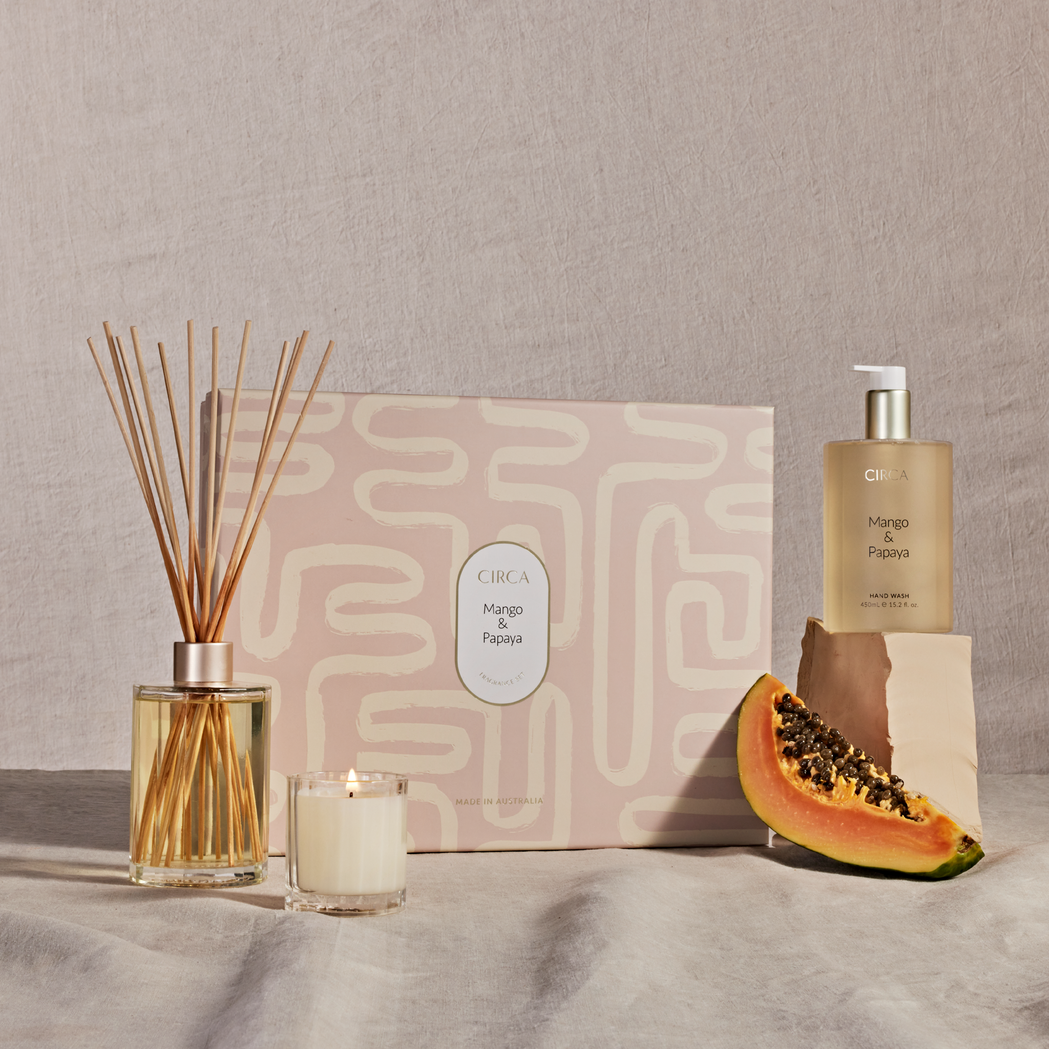 MANGO & PAPAYA Fragrance Gift Set