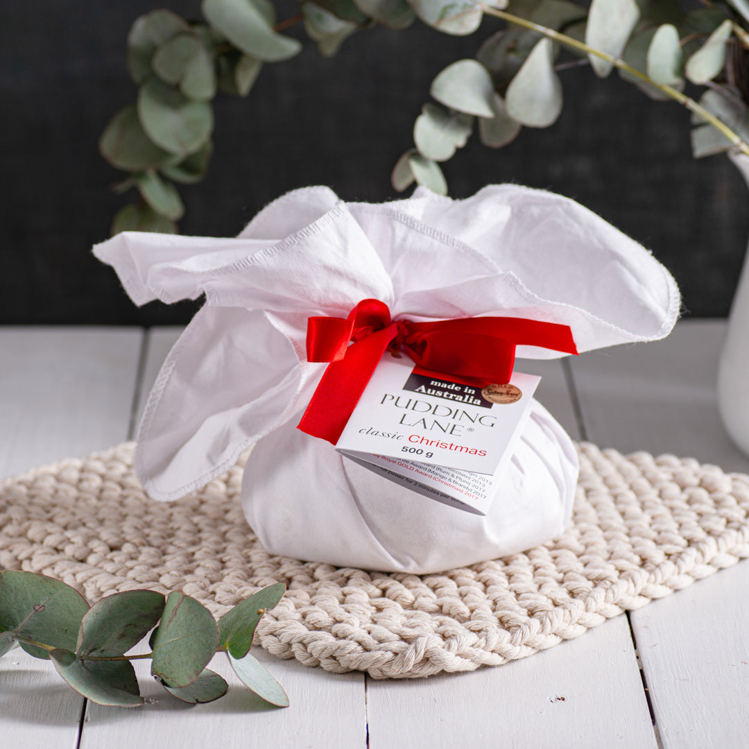 Classic Christmas Puddings -500g Gift Wrapped  serves 5-6 people