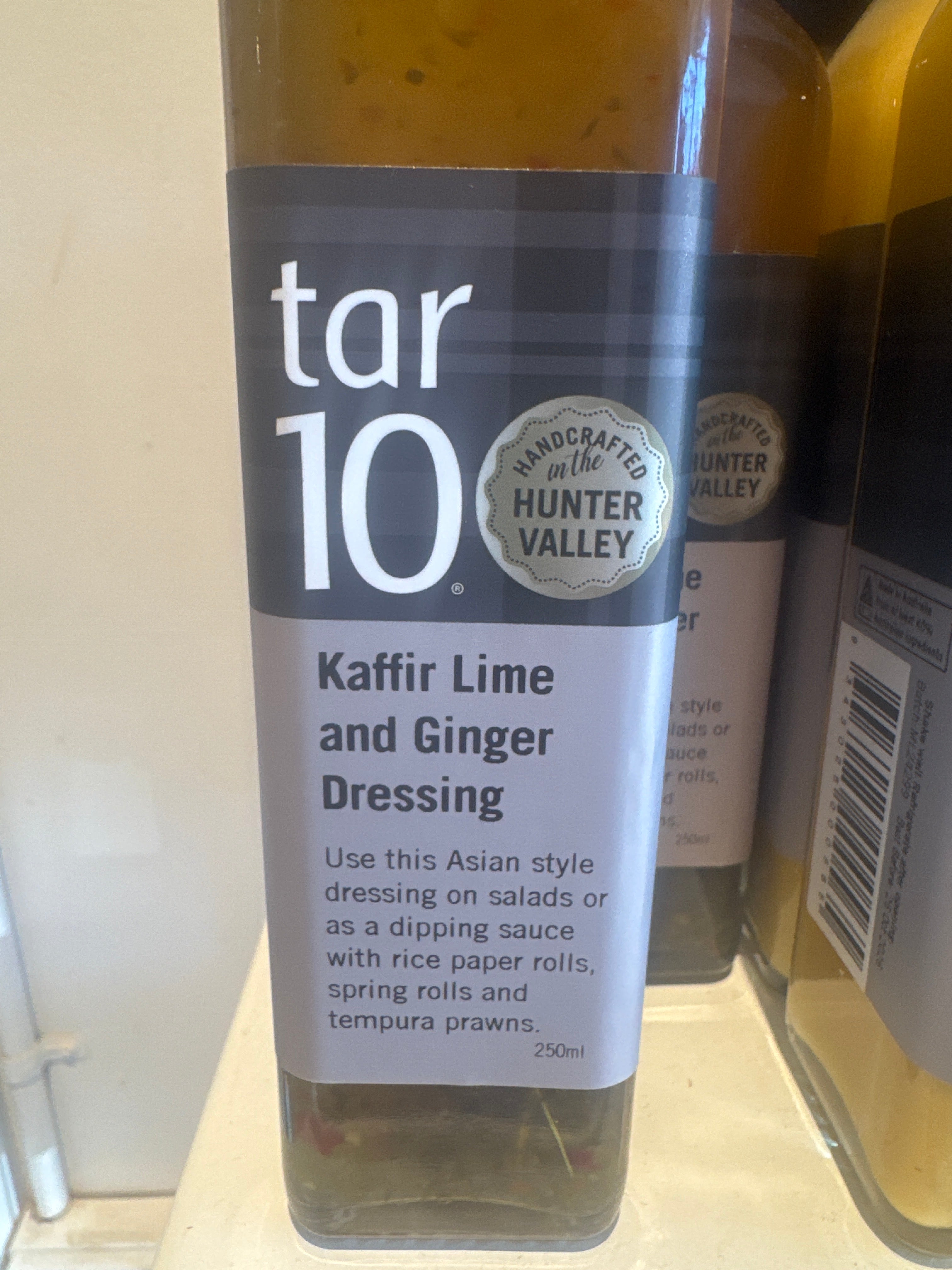 Tar 10 Kaffir Lime & Ginger Dressing