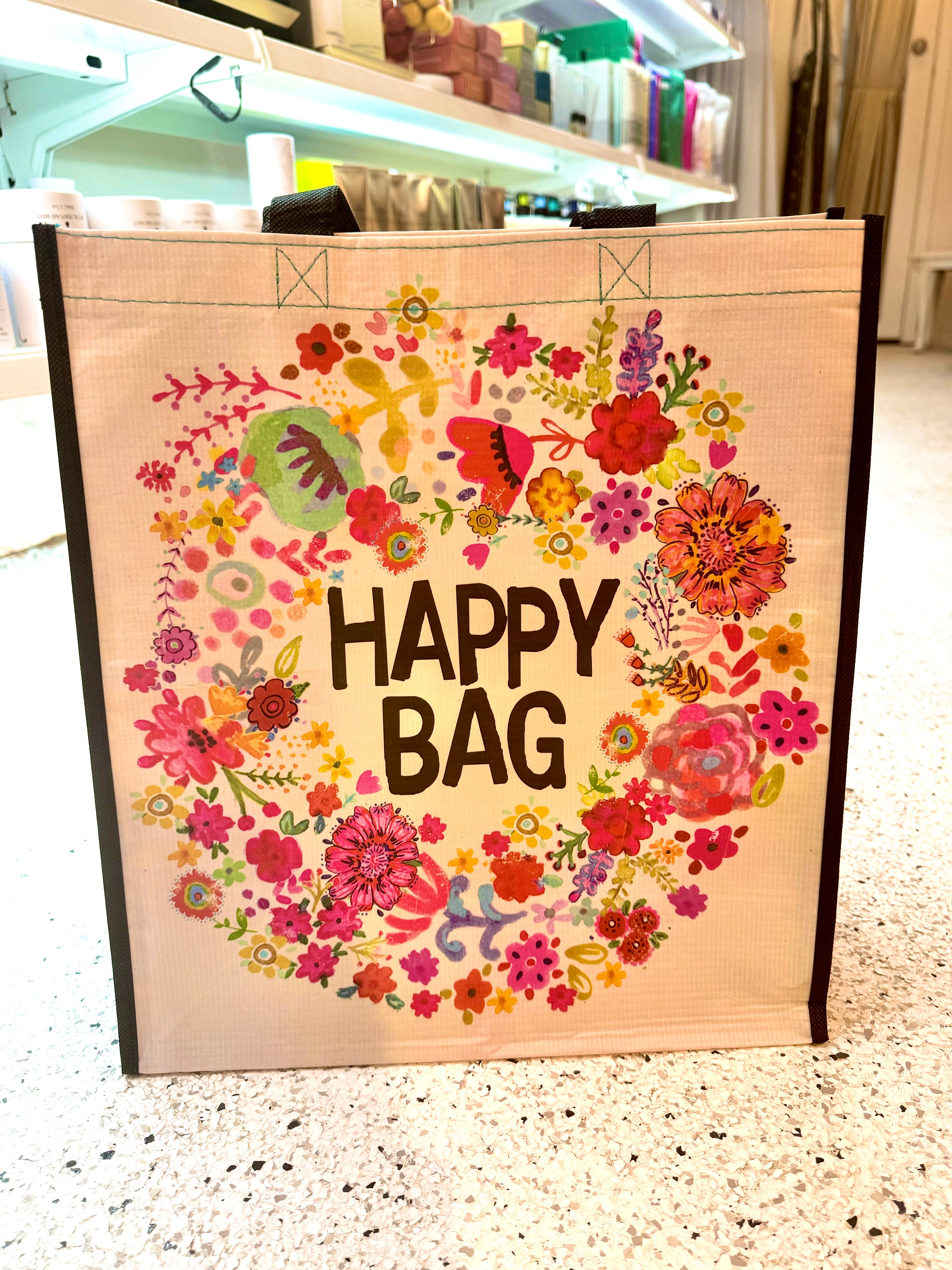 Happy Bag Large  Floral - Gift Bag Only