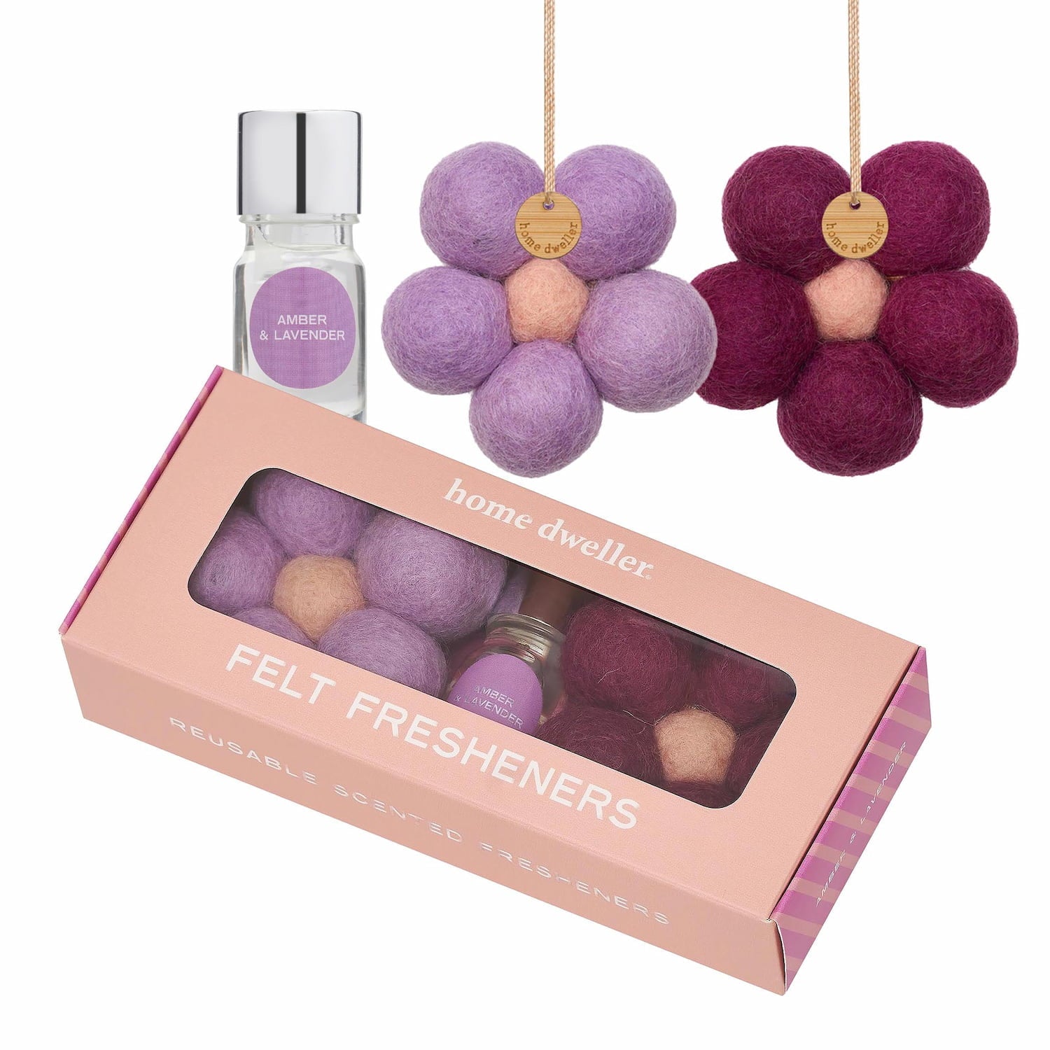 Felt Fresheners - Amber & Lavender / home dweller