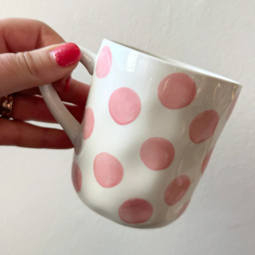 Noss & Co -Pink spots  Mug