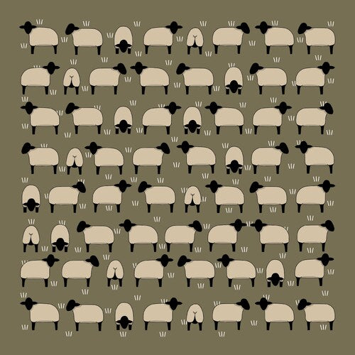 Red Tractor - Sheep on Green