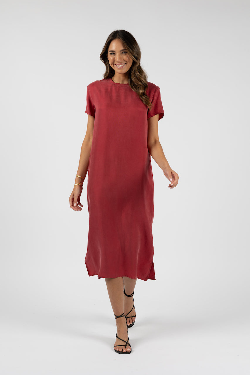 MILANO TEE DRESS Pinot  /Humidity Lifestyle