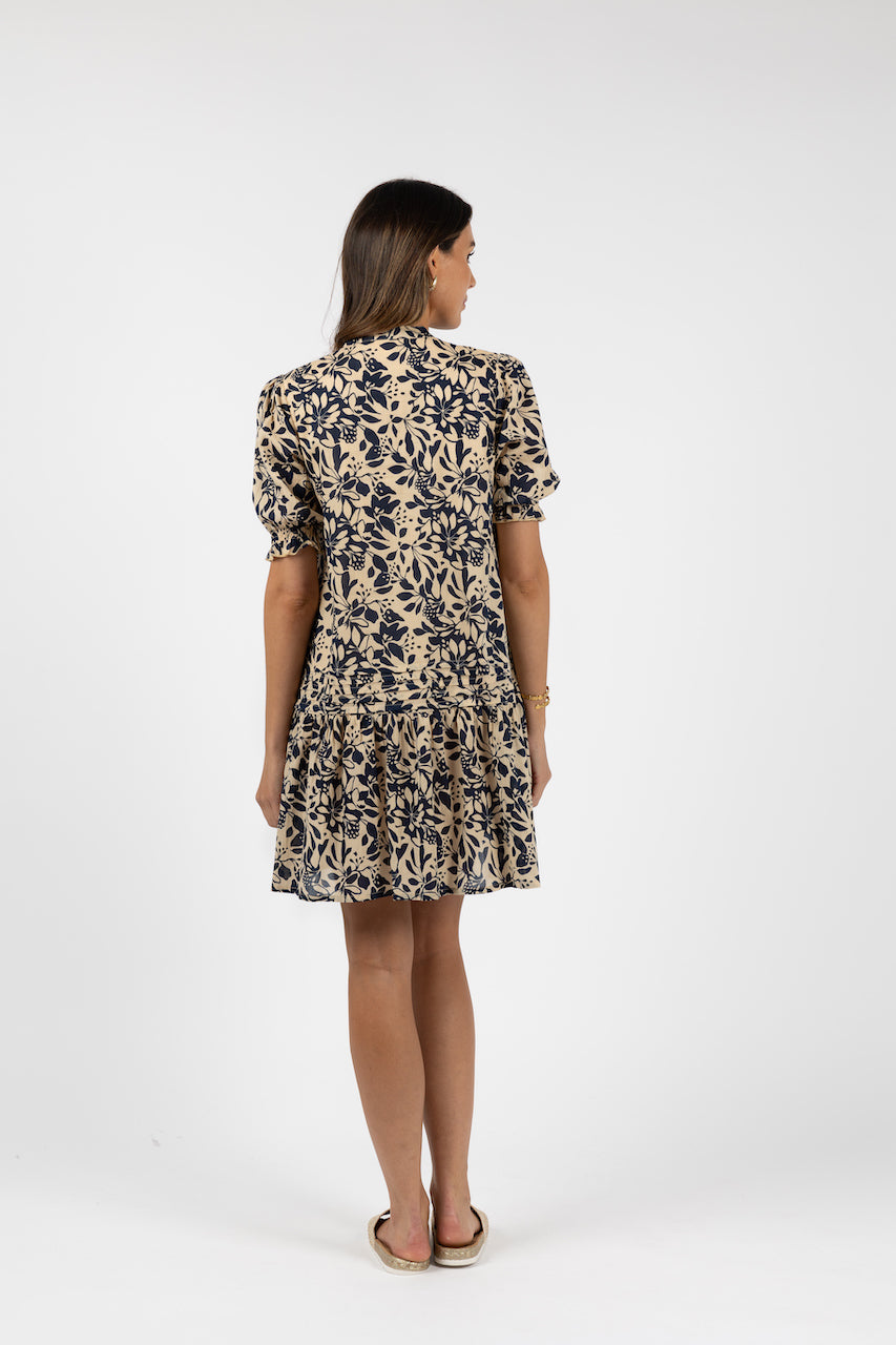 EDEN SHIFT DRESS  Navy Humidity Lifestyle