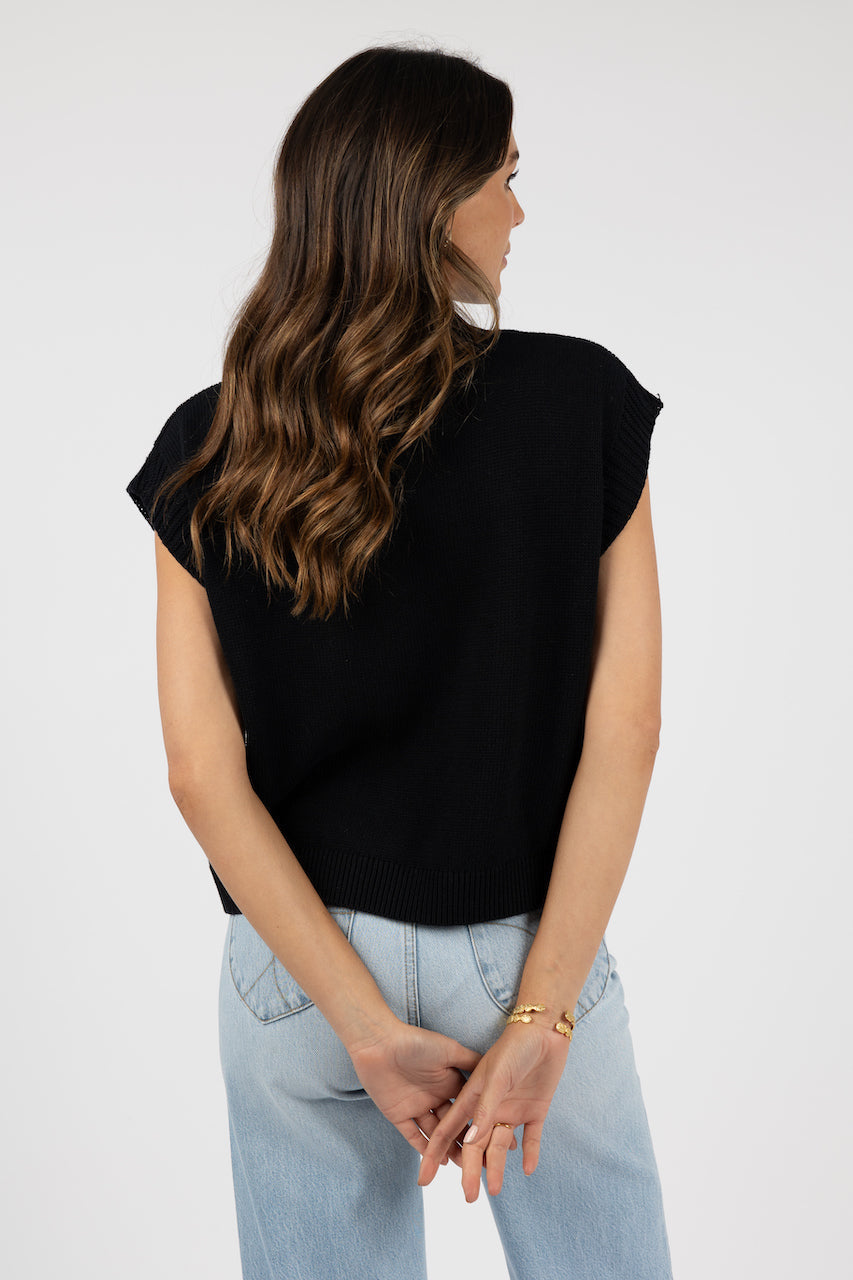 ASTER TOP / Navy blue Humidity Lifestyle