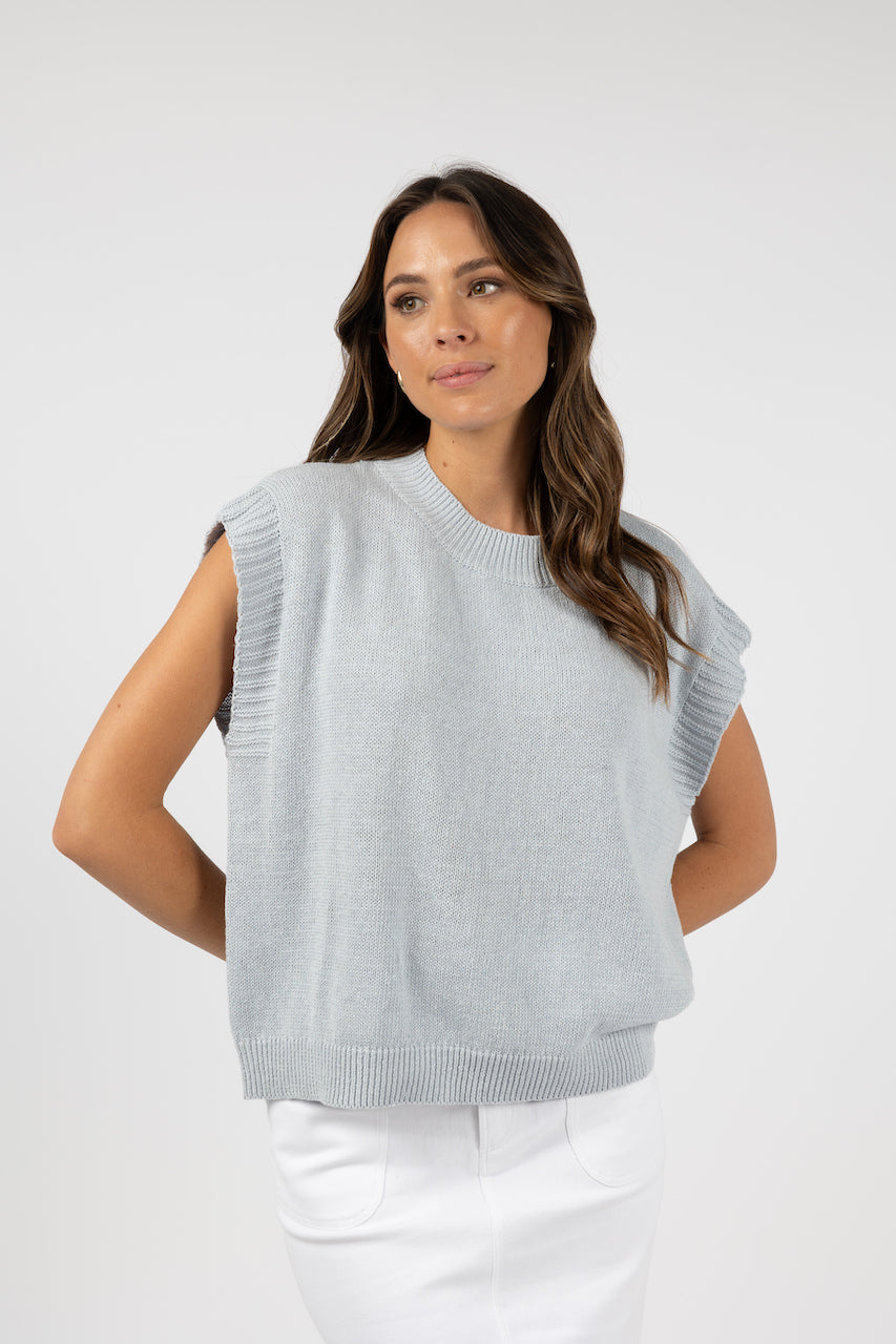 ASTER TOP / ice blue Humidity Lifestyle