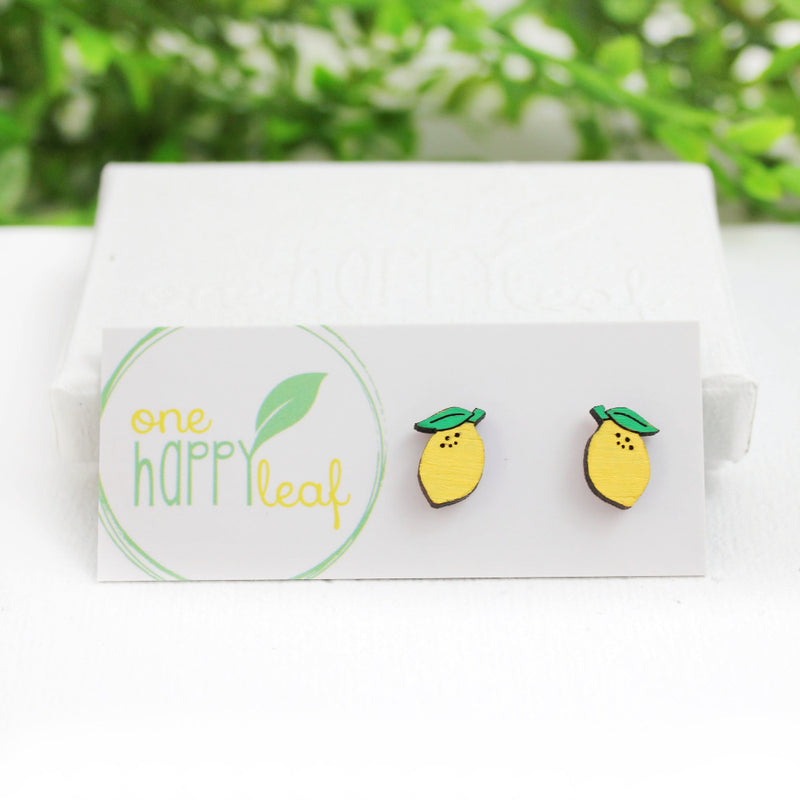 Lemon Earrings