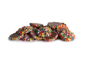 Melbas  Milk Choc Speckles 150g