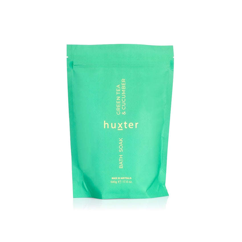 Bath Soak - 500gm | Green Tea & Cucumber/ Huxter