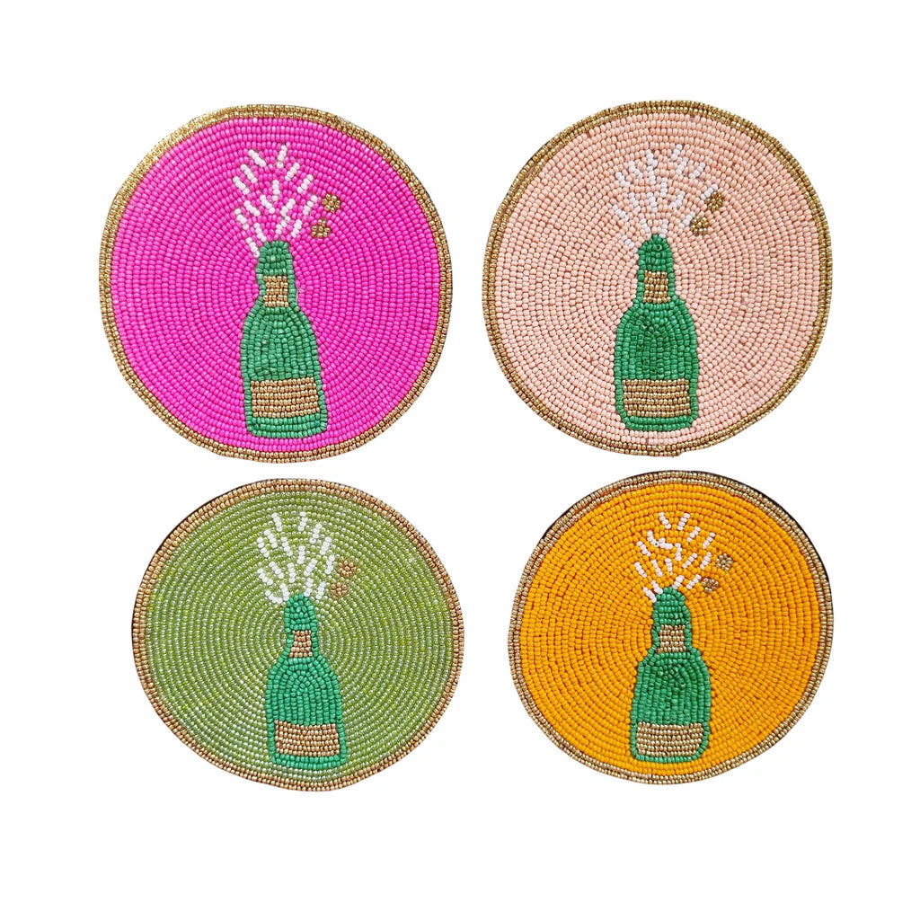 Bubbles Beaded Coasters