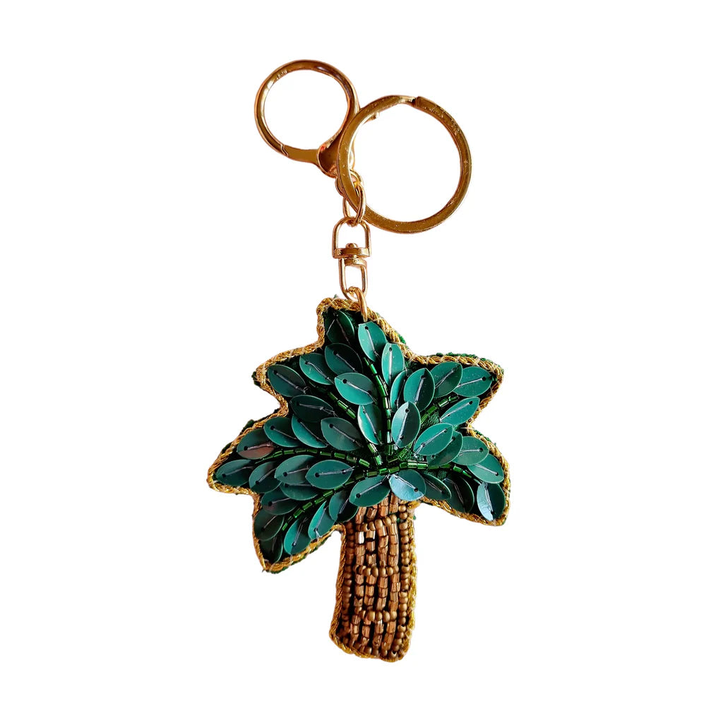 Palm Tree Key Chain