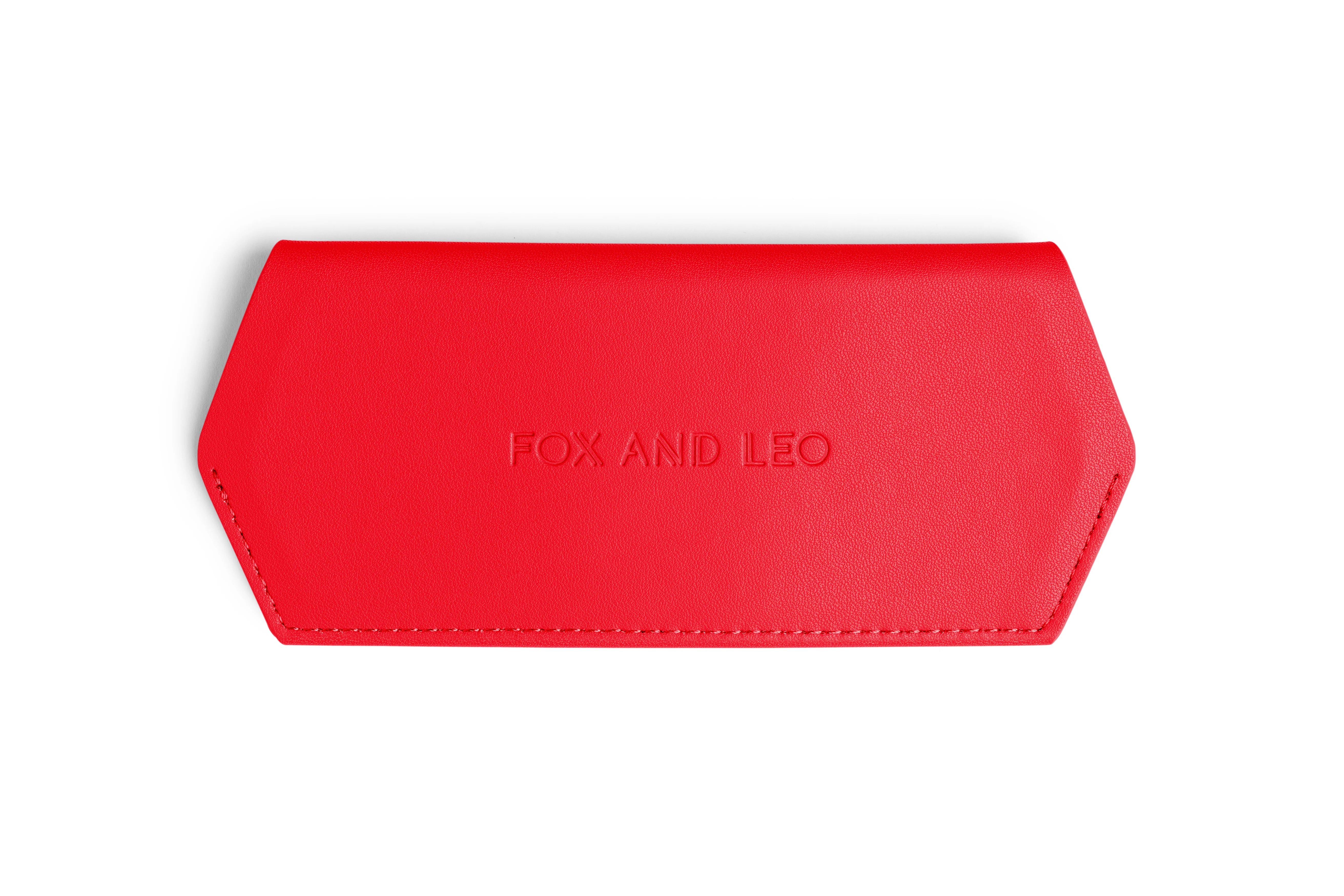 Poppy Red Glasses Case