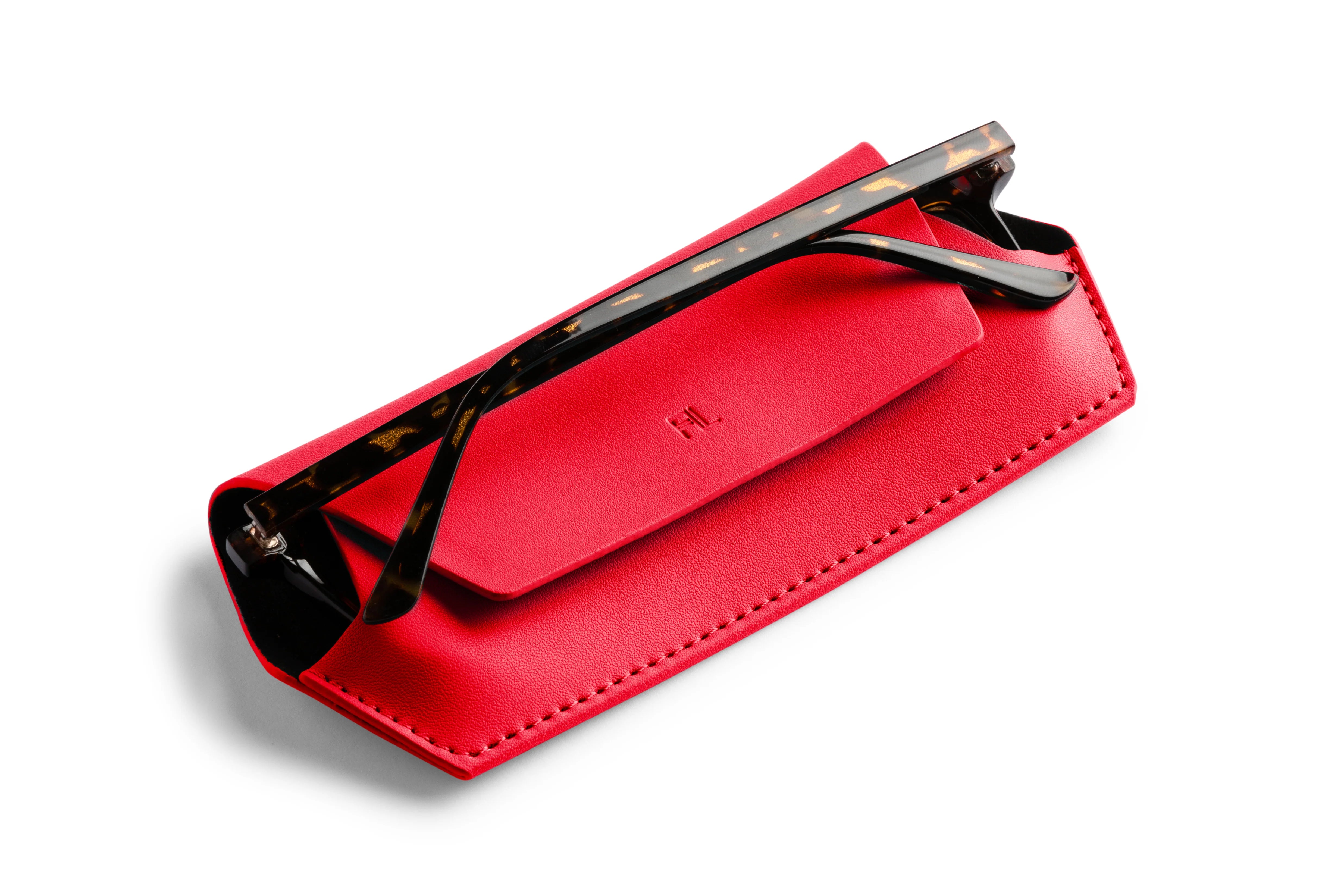 Poppy Red Glasses Case