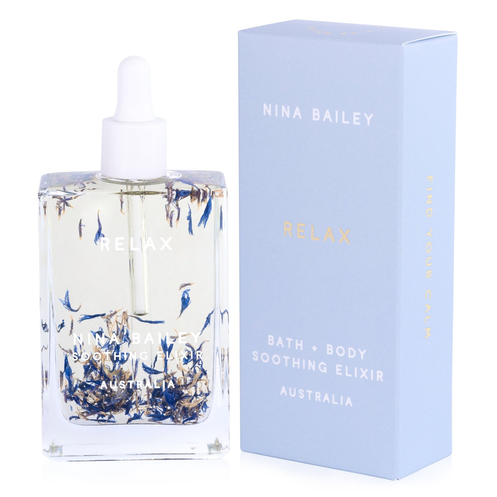 N I N A  B A I L E Y  RELAX LUXURY BATH AND BODY OIL