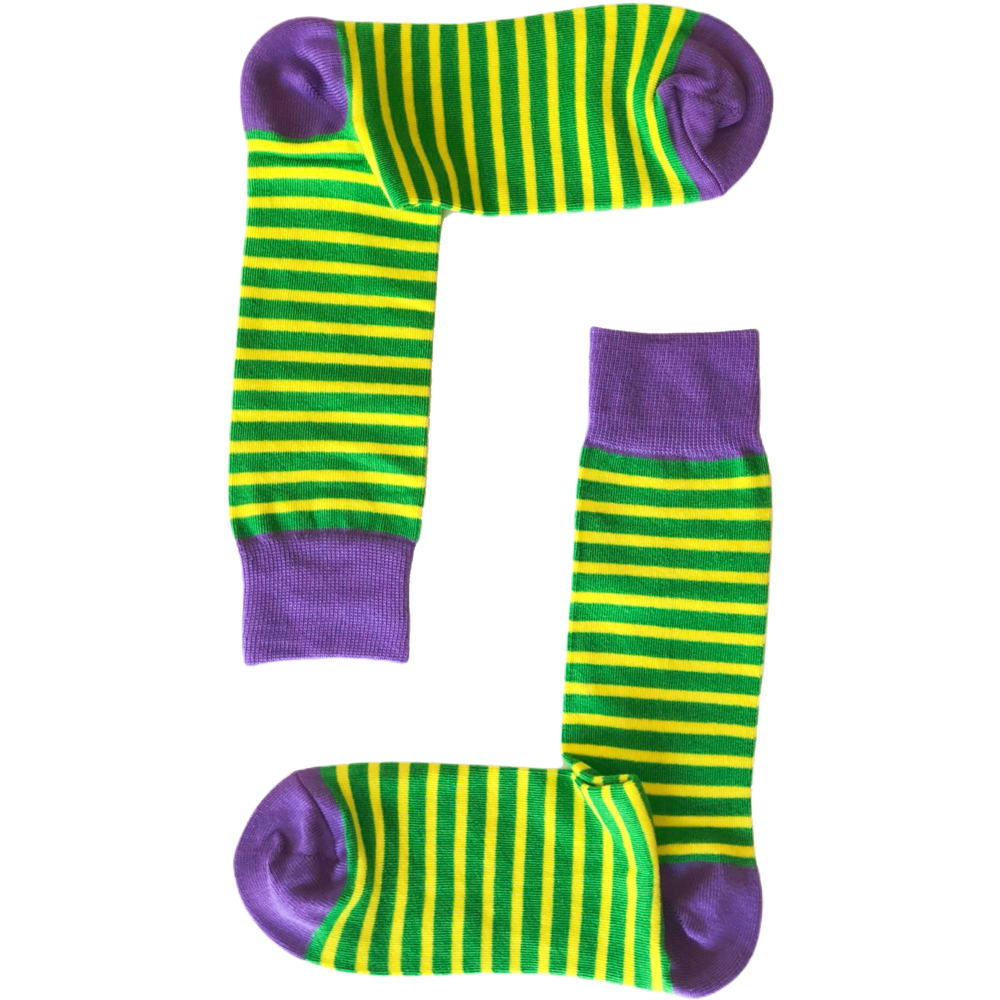 Green Stripes Socks