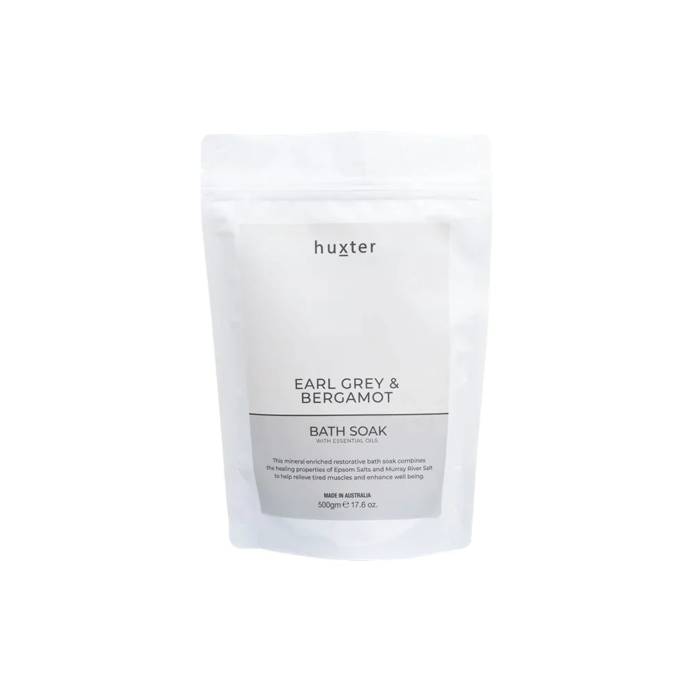 Bath Soak 500gm - Pale Grey - Earl Grey & Bergamot