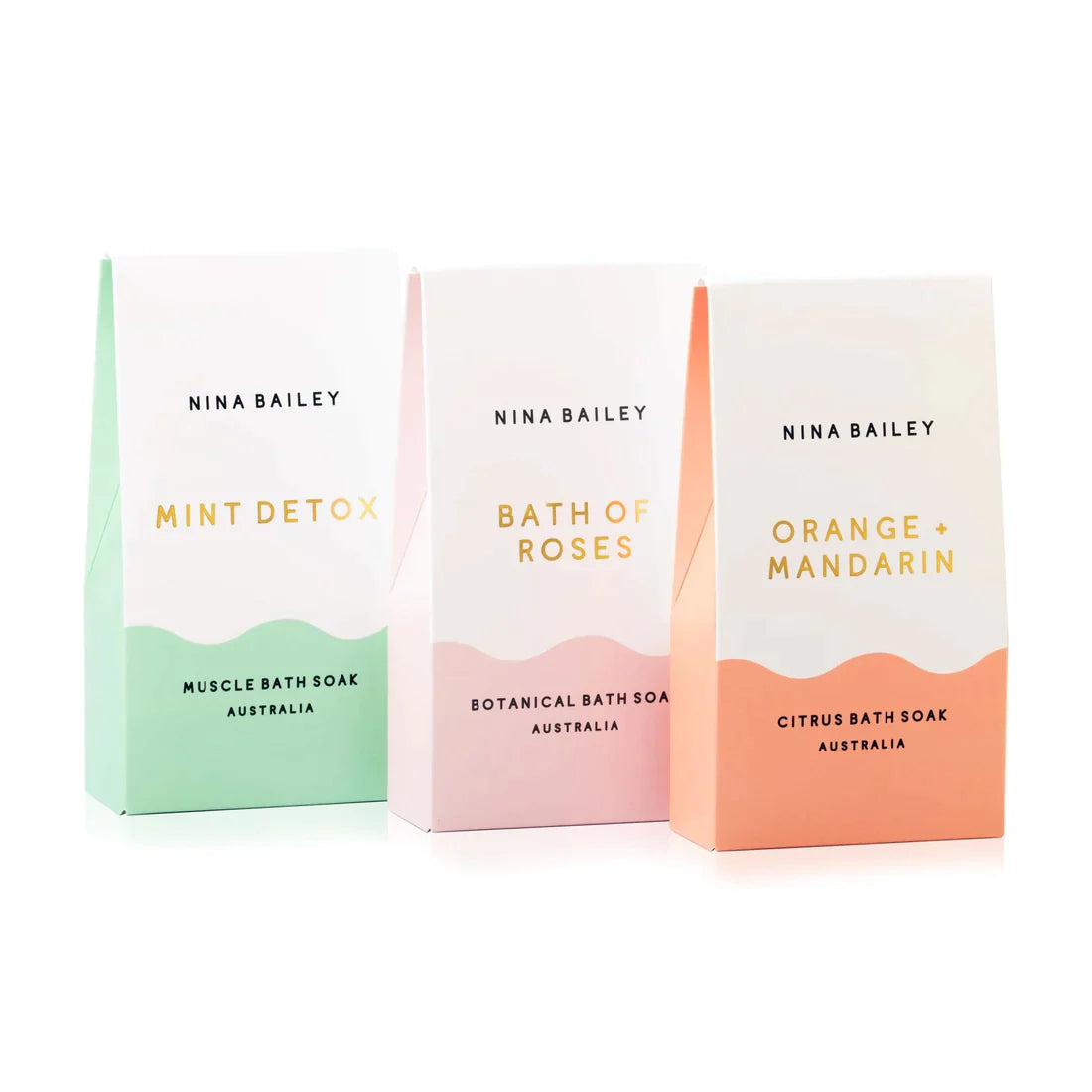 N I N A B A I L E Y  BOTANICAL MAGNESIUM BATH SOAK SACHET - Rose